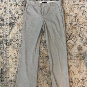 Banana Republic Logan Pants Women's 10 Black and White